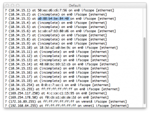 arp -a freewifi2